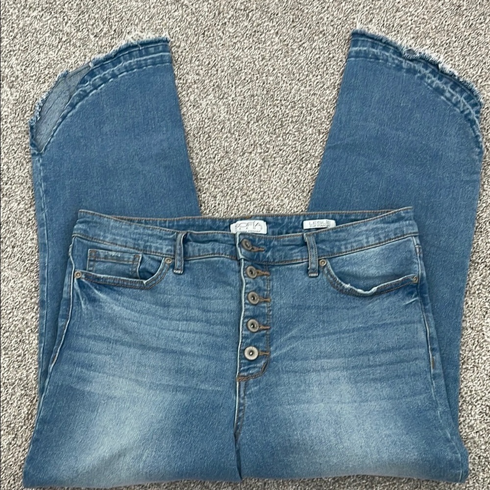 Sophia jeans, Leslie Slim straight Blue Jeans - Picture 4 of 7